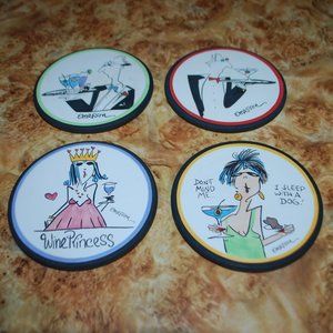 3/$30 -- Set of 4 Emerson Oversized Coasters